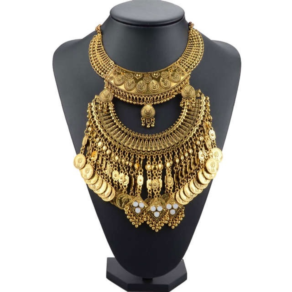 Vintage Inspired Chunk Necklace